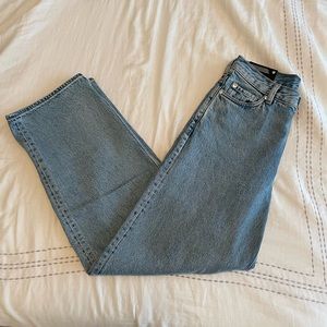 weekday straight leg jeans 25w x 30l